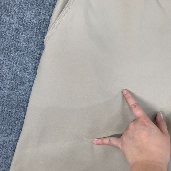 PGA Tour Shorts Mens 40 Stone Flat Front High Rise Moisture Wicking Golf Chino - Picture 3 of 12